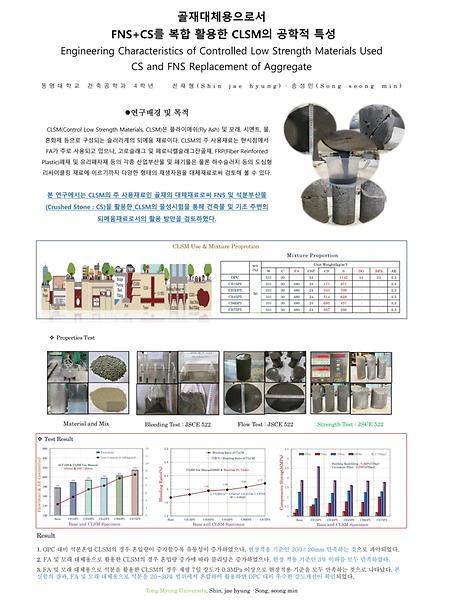 골재대체용으로서 FNS+CS를 복합 활용한 CLSM의 공학적 특성